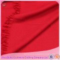 China 2017 winter frauen neu reine rote farbe solide stil stricken wolle schals